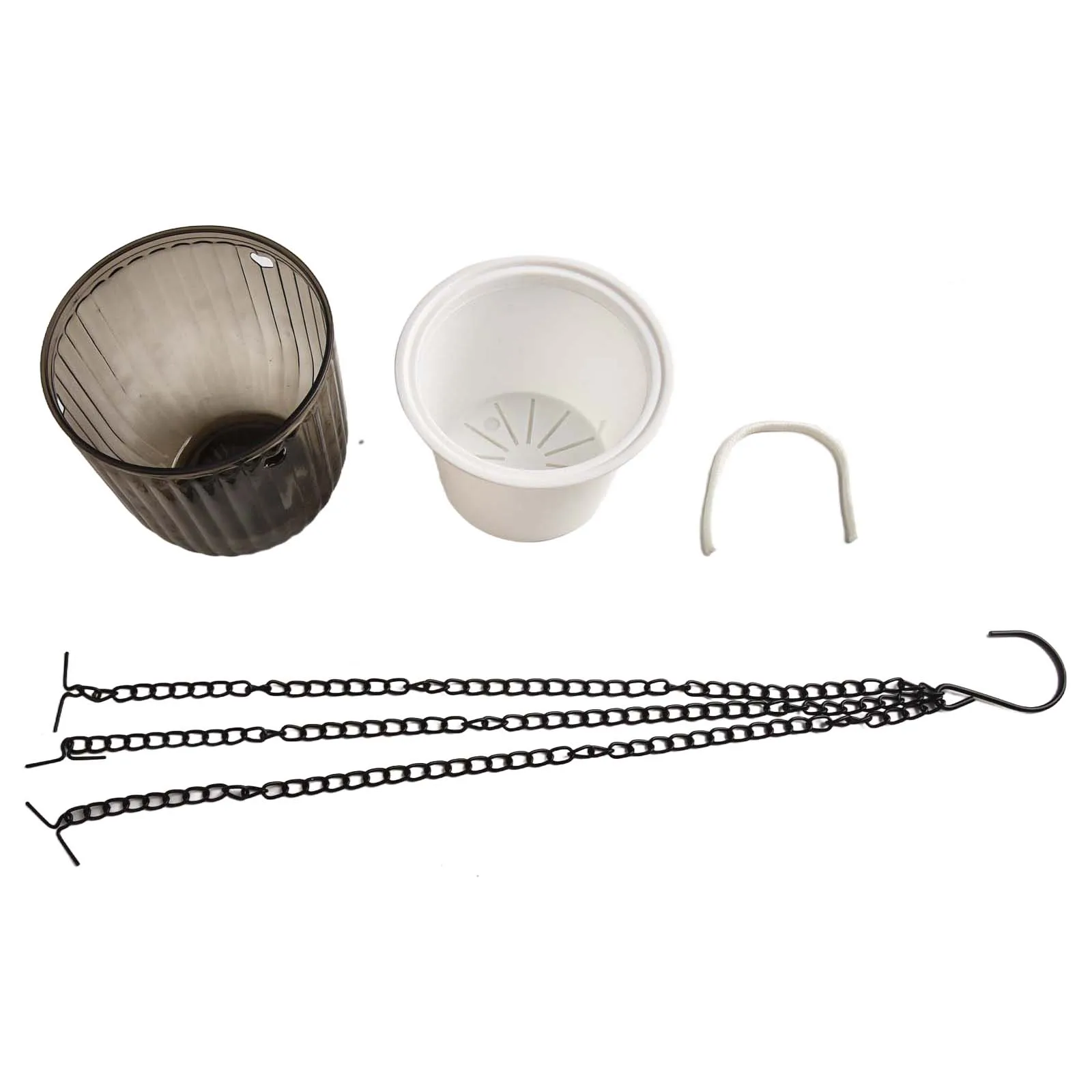 

For Medium Plants Hanging Flowerpot Home Decor Lightweight Hanging Plant Pot Drainage System Visible Water Level