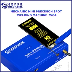 MECHANIC W04 Portable Spot Welding Machine Battery Spot Welder Shortkiller PCB Circuit Detector Mobile battery welder device