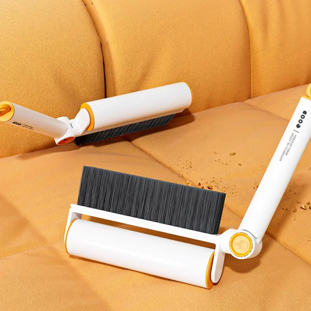 

Reusable Lint Roller Washable Lint Remover,Cleaning Brush with Tear-Off Adhesive Roller,Sticky Brush Roller For Pet Hair