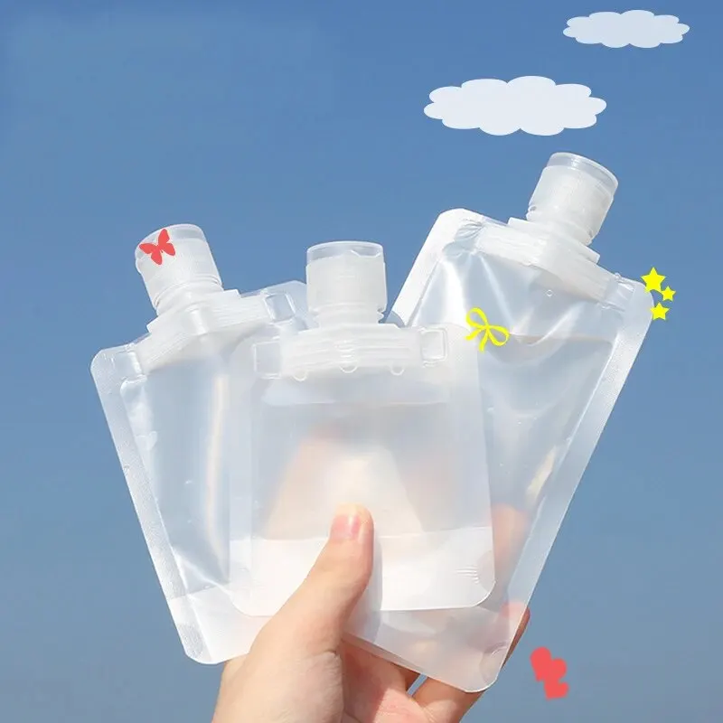 10Pcs 30/50/100ML Thickened Travel Subpackage Cosmetic Lotion Shower Gel Shampoo Portable Facial Cleanser