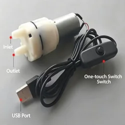 DIY Mini Peristaltic USB Electric Wine Pump High-Flow Dosing Hose Pump for Wine Making