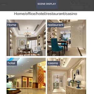 أعلى 8 مصباح سقف مدخل قاعة المبيعات - No3