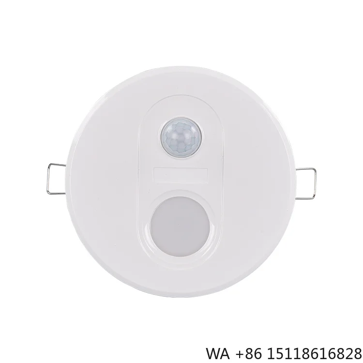 Wall Light Down Lights Led Ceiling Light Motion Sensor Downlight 7w Embedded Mounted Adjustable Indoor Plastic 5 to 8 Meters 0.5