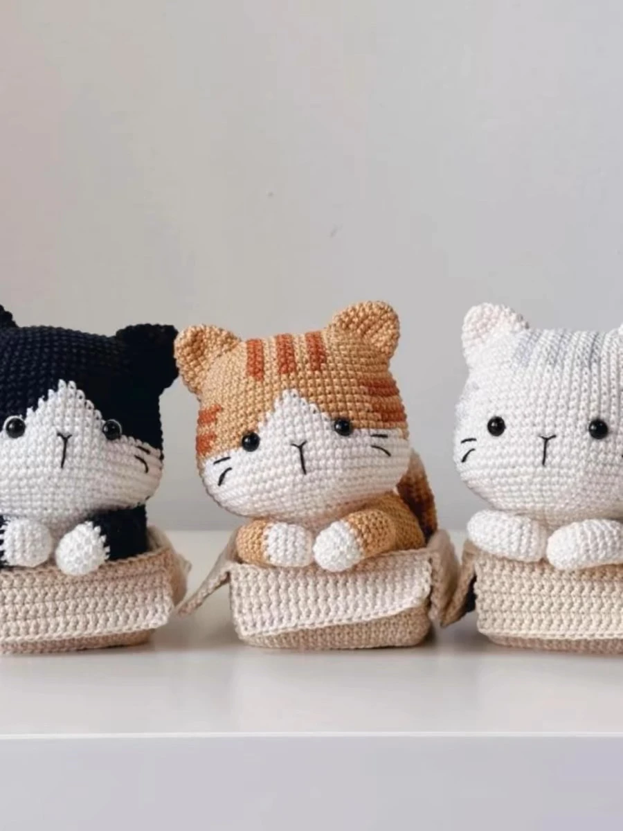 

Набор для вязания своими руками: милый куколка, вязаная крючком, с видеоуроком, подарок, декор, модный аксессуар