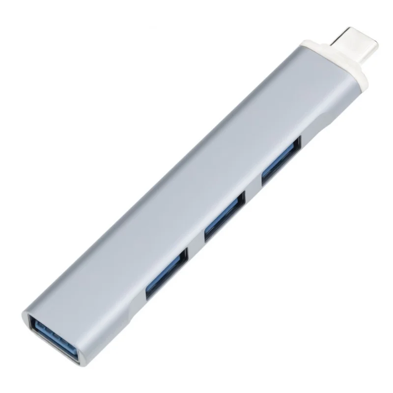 Concentrador de acoplamiento de expansión multifunción, interfaz tipo C, USB Dual 3,0, cinco en uno