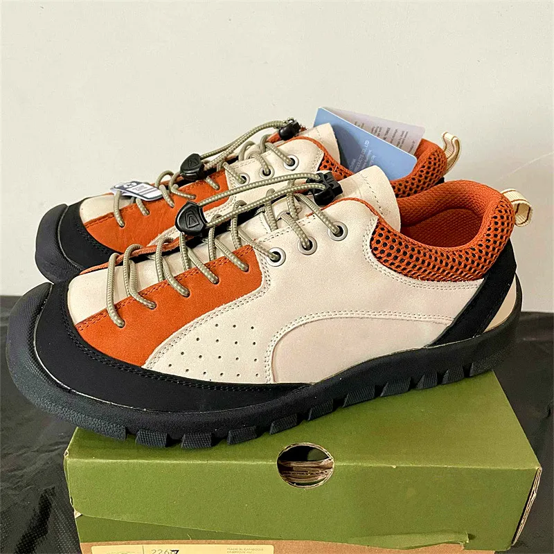 2025 브랜드 아웃도어 하이킹 신발 남성용 고품질 남성 트레킹 스니커즈 편안한 착용감 워킹 슈즈 여성 여행 신발