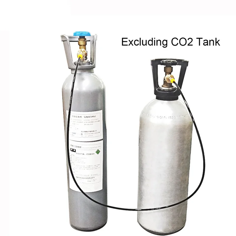 VELIF-Adattatore di ricarica e ricarica G3/4 di alta qualità per azoto, argon e CO2, adatto per bottiglie da 40 litri a piccoli serbatoi di saldatura