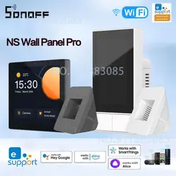 SONOFF NSPanel Pro Smart Home Control Panel Smart Thermostst Power Consumption DIY Switch Module Supports All Sonoff Devices