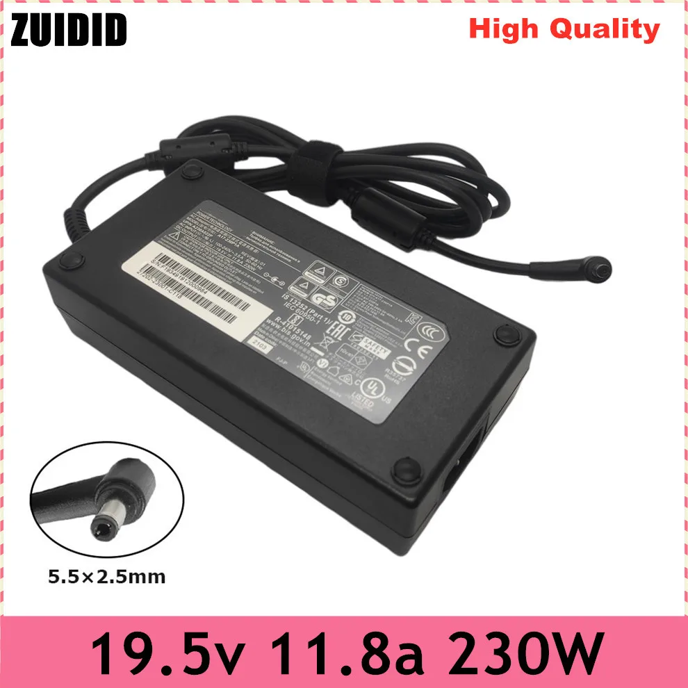 Echt 19.5V 11.8A 230W 5.5X2.5mm A230A012L A12-230P1A Ac Adapter Voor Msi GS75 Stealth-248 P65 P75 GS65 chicony Voeding