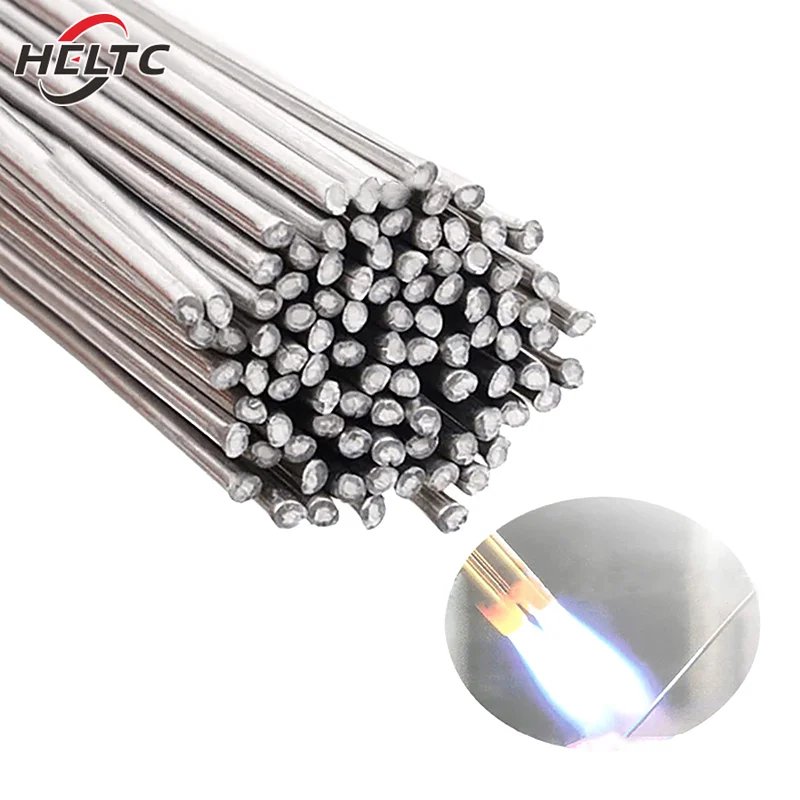 10Pcs/set Low Temperature Easy Melt Aluminum Universal Welding Rod Cored Wire Rod Solder No Need Solder Powder Weld Bar