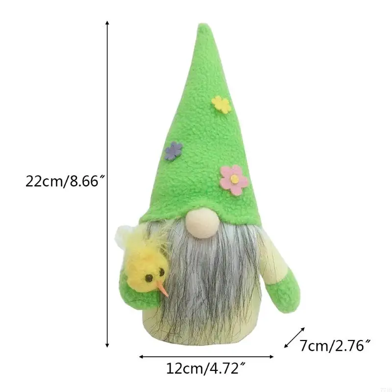 77JB Mother's Day Easter Gnome Tomte Nisse Swedish Elf Dwarf Home Farmhouse Decor