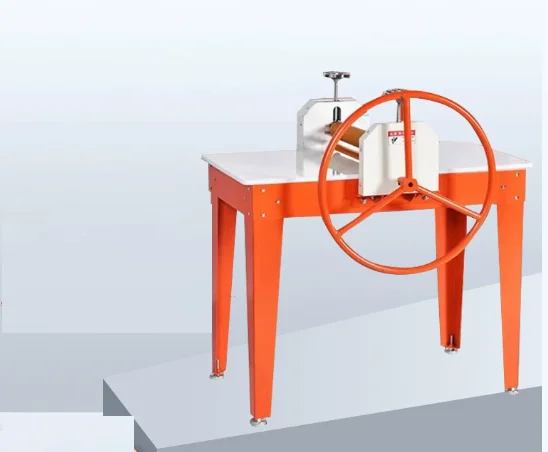 Clay Slab Stainless Steel Clay Slab Machine Manual Clay Slab Pressing Porcelain Plate Printing Forming Machine