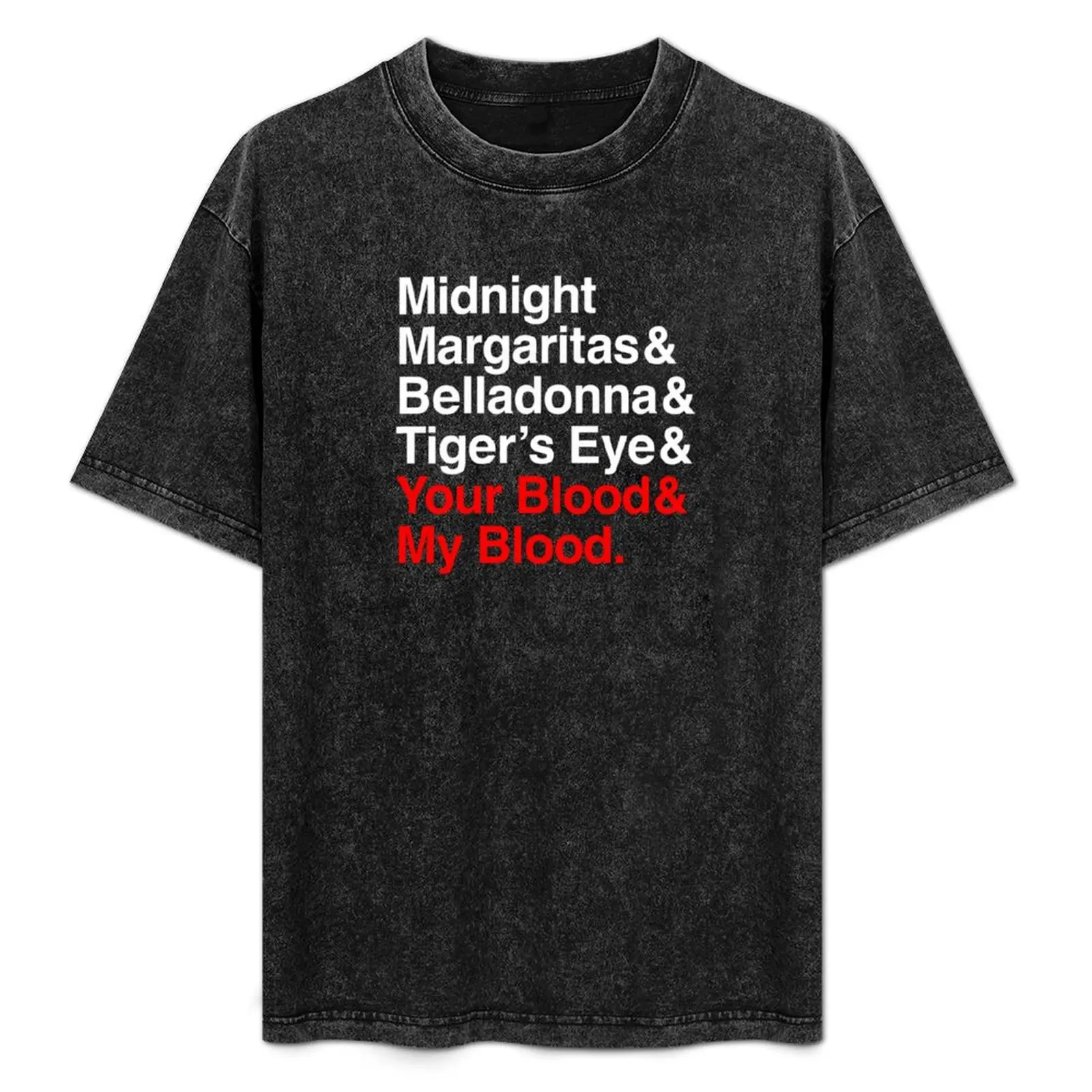 

Practical Magic Ingredients T-Shirt Casual Fashion Short Sleeve Cotton T-Shirt