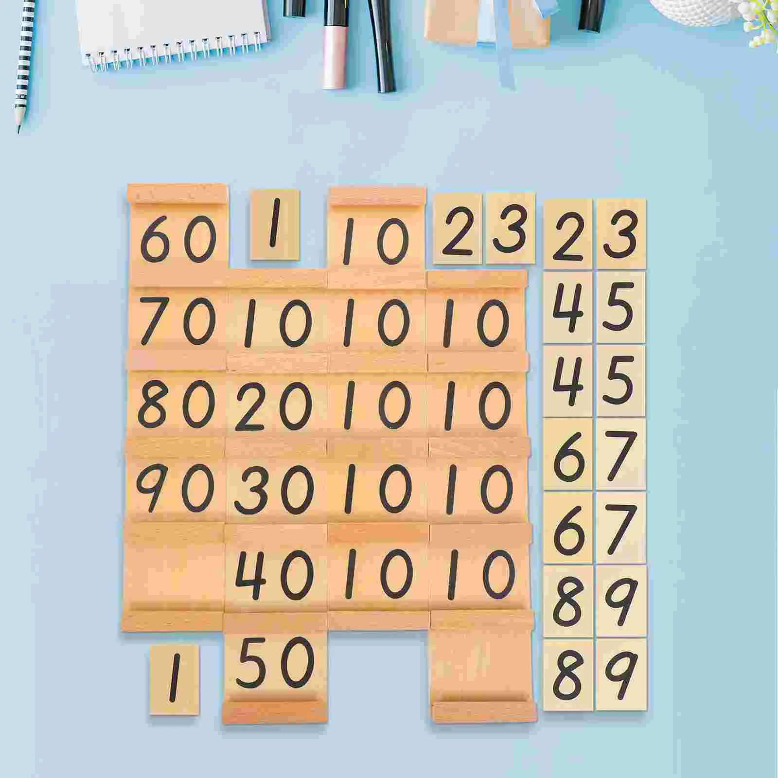 

Color Beads Bar Educational Wooden Mathematics Teaching Aids Puzzle for Kids Child