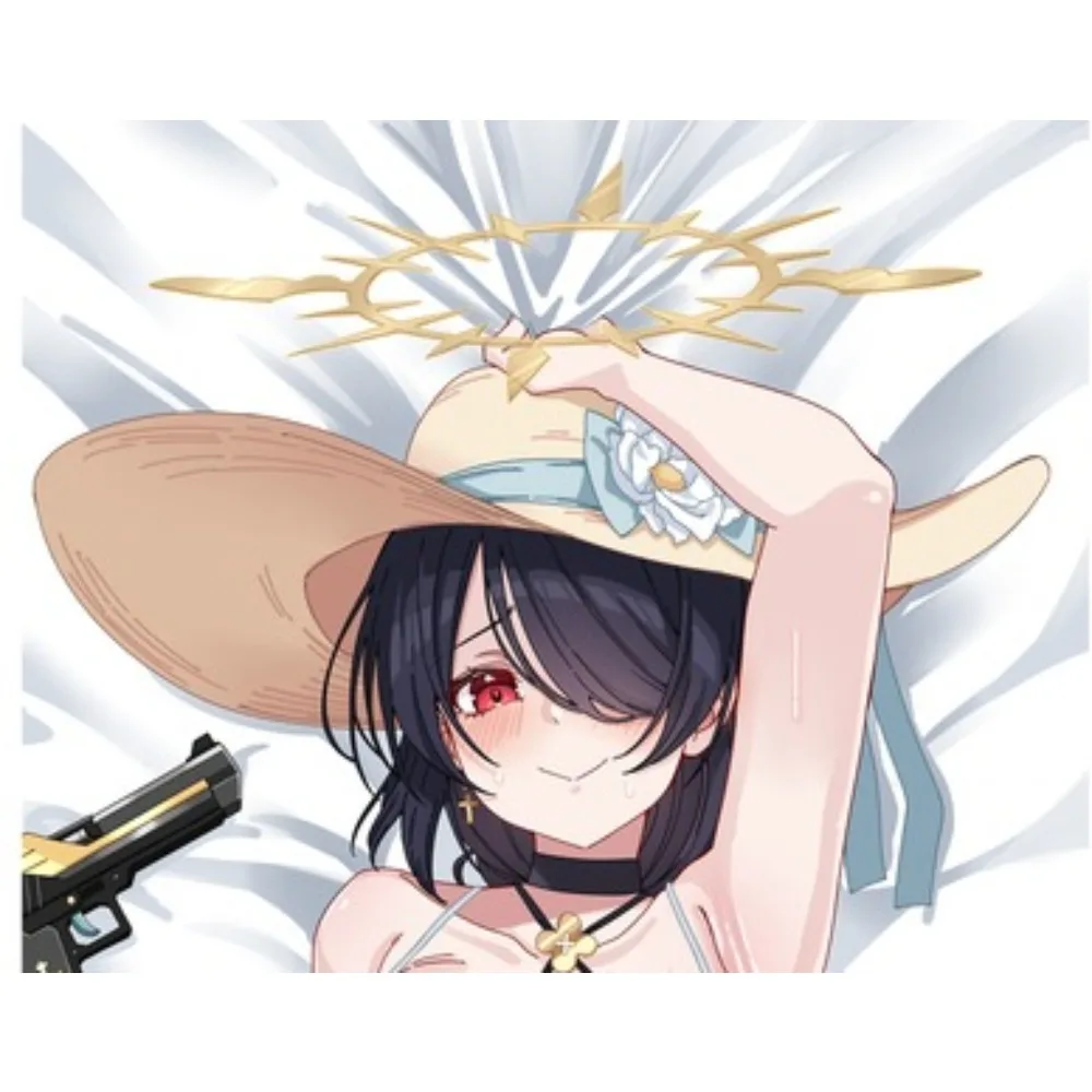 Nohana Anime Girl Dakimakura Cover Double Sided Print Long Body Pillowcase