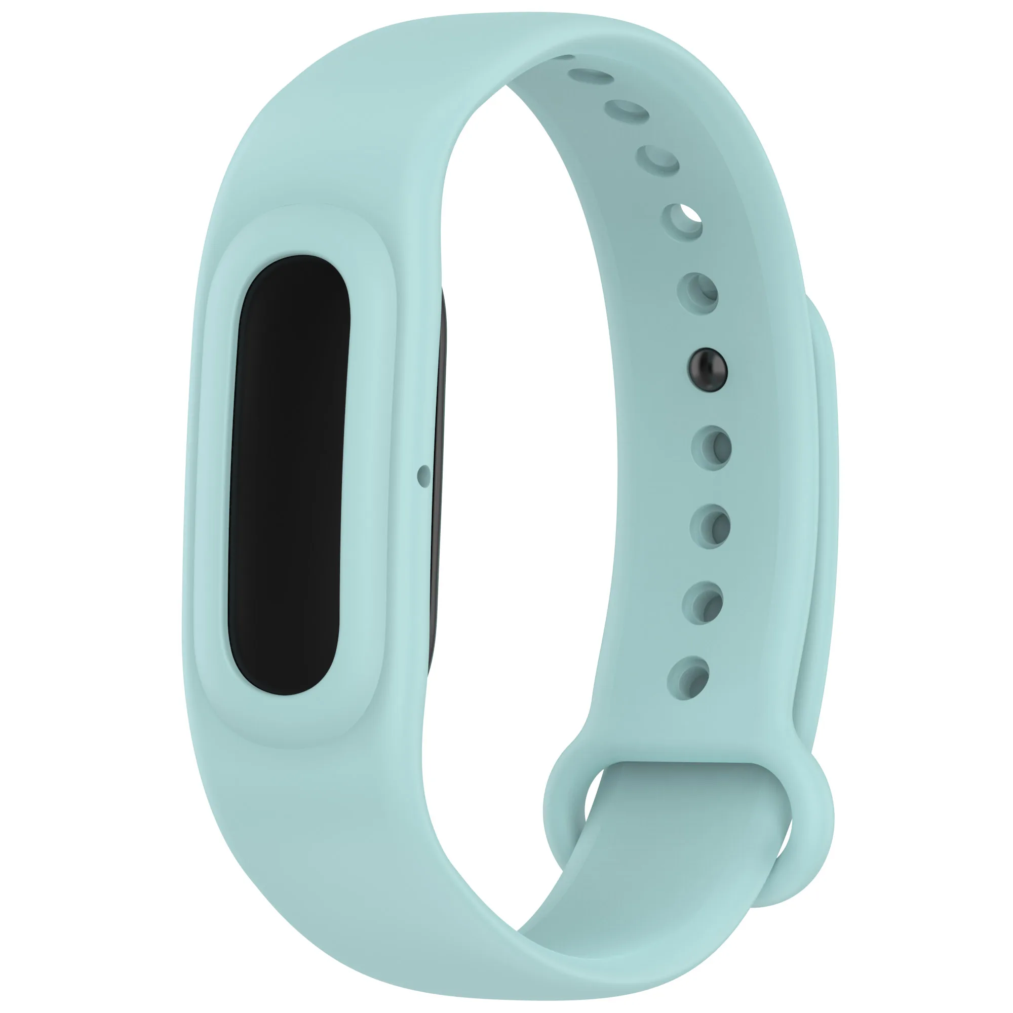 Silikon + Nylon Sportuhrenarmband für Google Fitbit Air Armband Atmungsaktives Band Ersatz-Zubehör – Detail 6