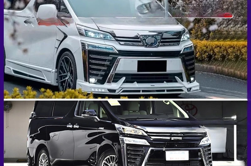 

Suitable for Toyota Wilfa Modified Rowen Wolf Flame Small Surround Front Lip Rear Lip Side Skirt Tail Upgrade Kit