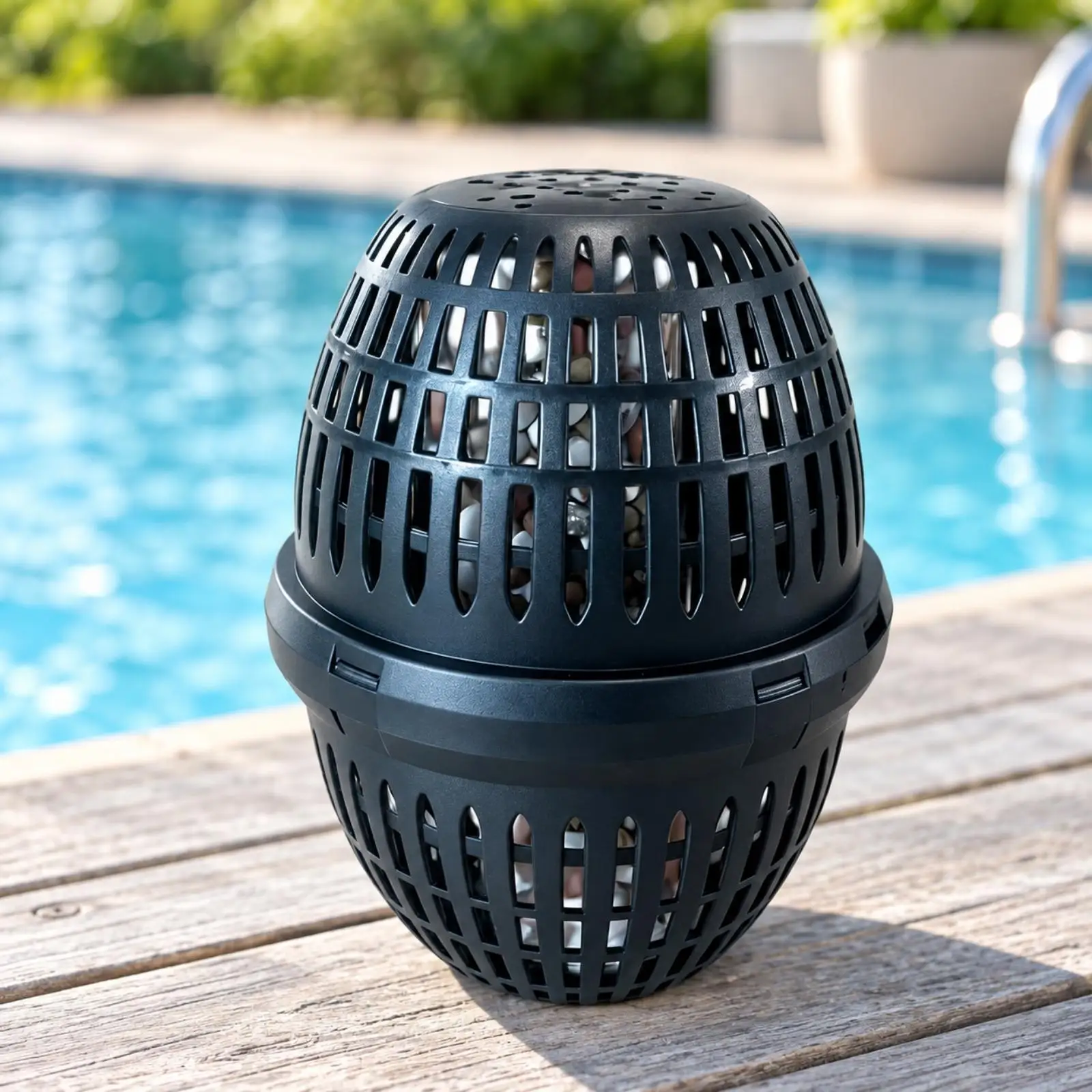Above Ground Pool Strainer Replacement Plastic Housing with Multi Media Filter for Easy Maintenance
