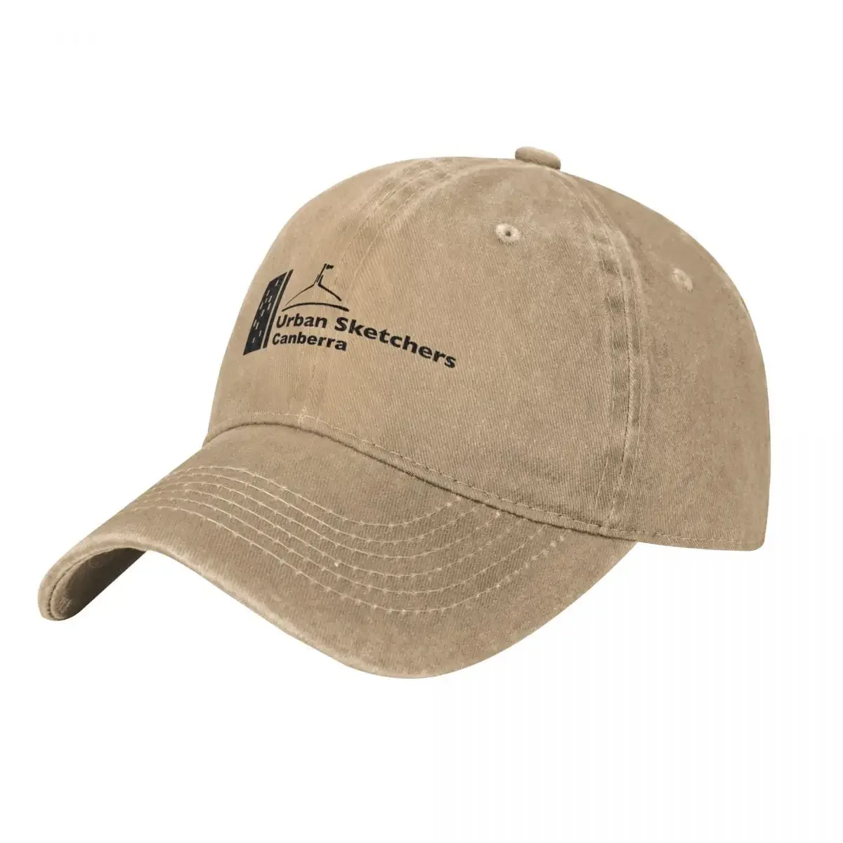 Boné de Beisebol Grande Preto com Logo USK Canberra, Chapéu Masculino de Marca, Boné de Moda para Praia, Hip Hop, Outlet de Praia Feminino, Masculino
