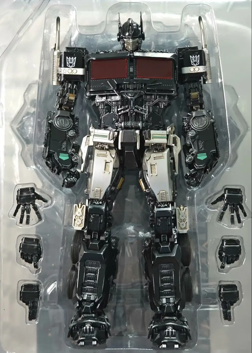 Em estoque novos brinquedos de transformação magníficos MM-01B mm01b escuro ont comandante esqueleto brinquedo figura ação presentes colecionáveis