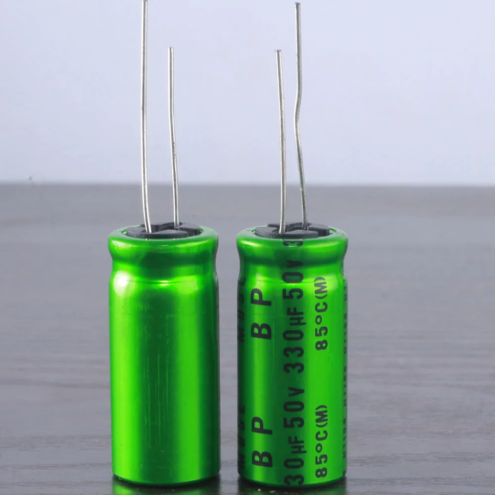 JAPAN 2PCS Nichicon MUSE ES BP 330uf 50v 330mfd Audio Capacitor Caps