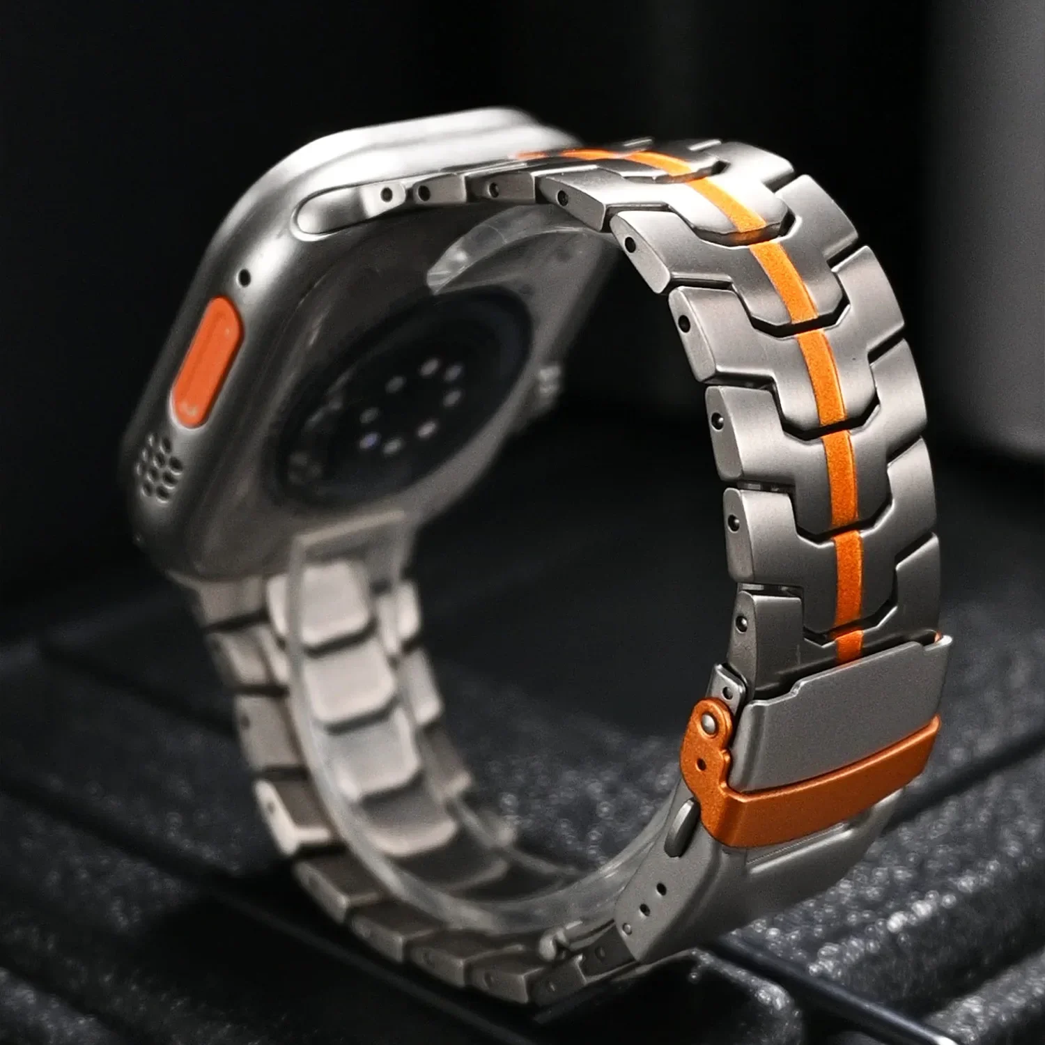 Luxury Stainless Steel Strap For Apple Watch Band 46mm Ultra 3 49mm 42 45mm Band Metal Bracelet For IWatch Series 11 10 9 8 SE 3