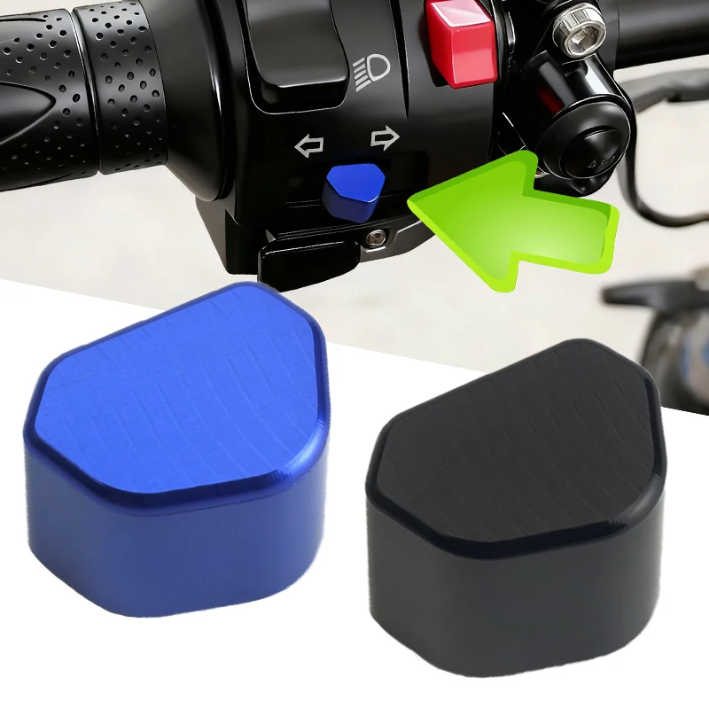 

Для Honda Suzuki Yamaha Kawasaki BMW Benelli KTM Voge мотоциклетная кнопка переключения сигнала дальнего ближнего света кнопка запуска крышка