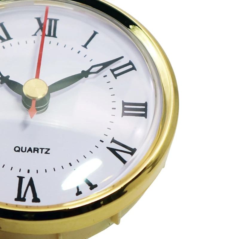 Movimiento de Reloj clásico, inserto de reloj de cuarzo de 80mm para accesorios de manualidades DIY