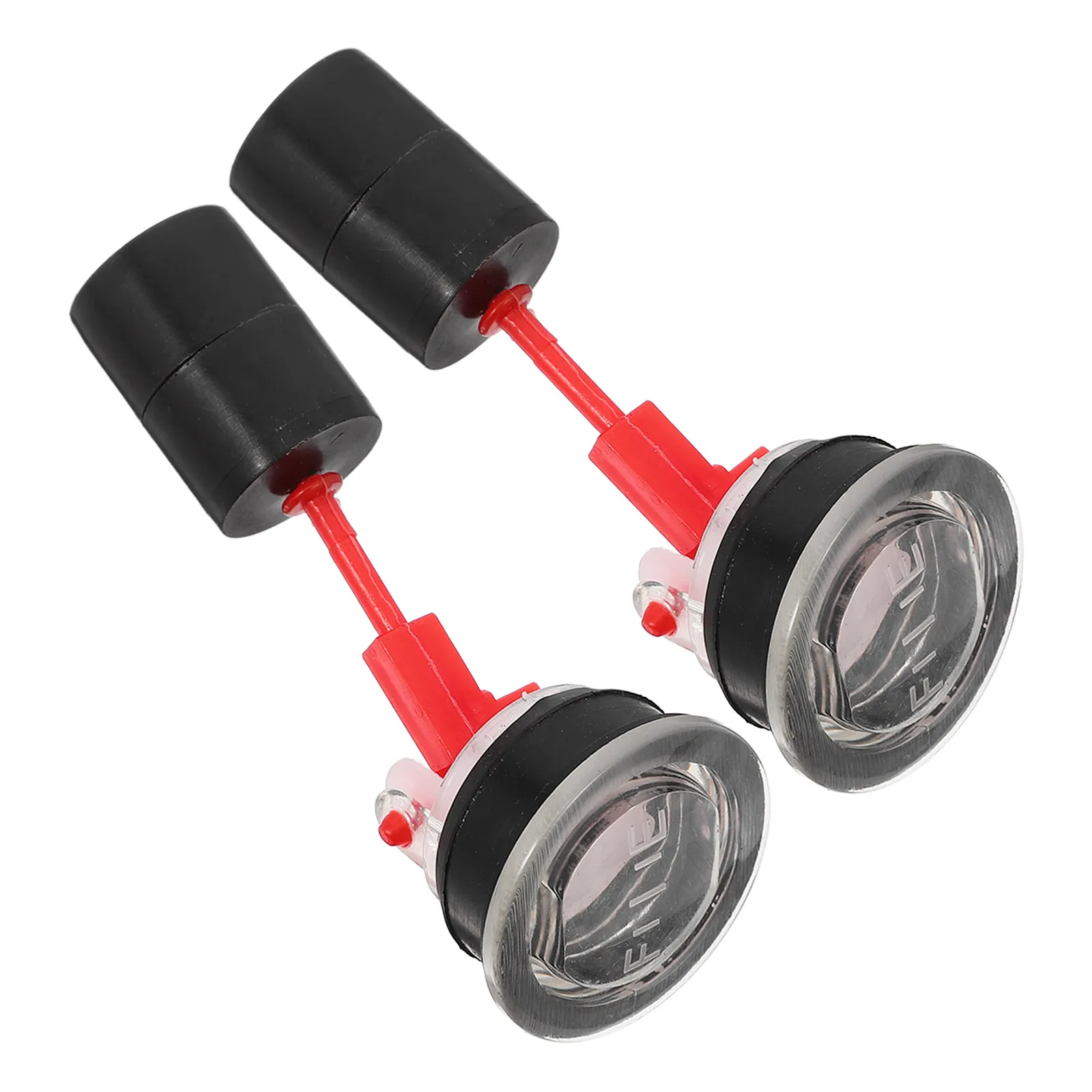 2Pcs Fuel Gauge Oil Tank Replacement for Generator Level Indicator Meter Accurate Fuel Monitoring Accessories Gauge Replacement