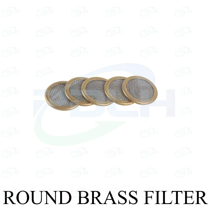 

50PCS 4-016-09-0033 Compatible 15X0.8mm Round Brass Filter Beam Filtration Strainer for Homag Weeke CNC Machines