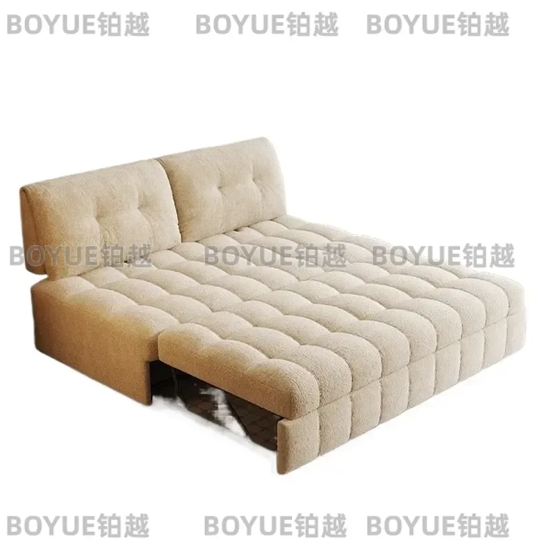 Foldable Sofa Bed Dual Purpose Living Room Study Multifunctional Double Two in One Lounge Chair for Nap