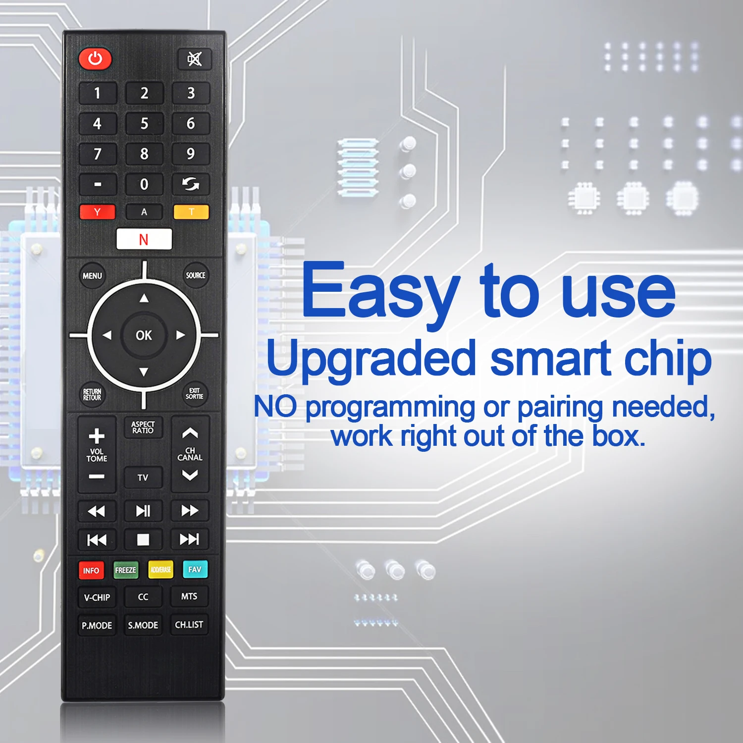 جهاز تحكم عن بعد لعنصر ويستهاوس ، تلفزيون UHD 4K ، WE50UB4417 ، WE55UB4417 ، WD40FB2530 ، ELSW3917BF ، E4SFT5017 ، E4Stainless ، ELSJ5017 ، جديد