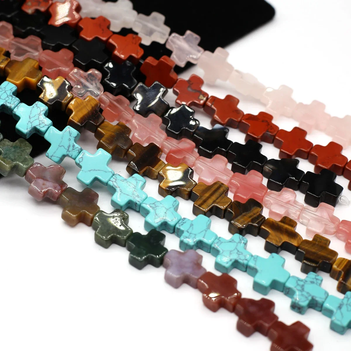 

Бусины из натурального камня, символ + тигровый глаз, индийские агаты, свободная бусина-разделитель для изготовления ювелирных изделий, браслет, ожерелье, аксессуары