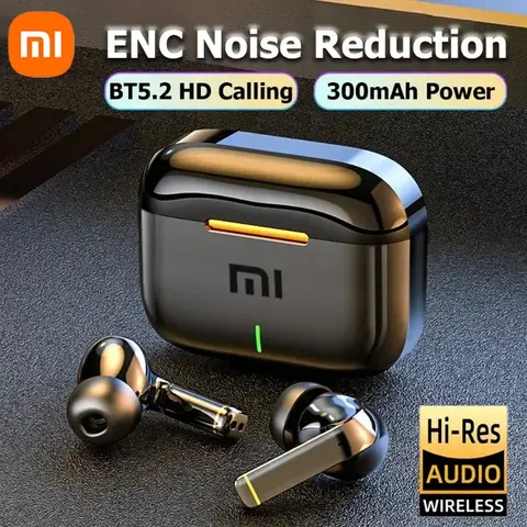 Xiaomi 무선 블루투스 이어 버드 TWS 이어폰 고품질 ENC 소음 감소 보청기 스포츠 게임 음악 헤드셋