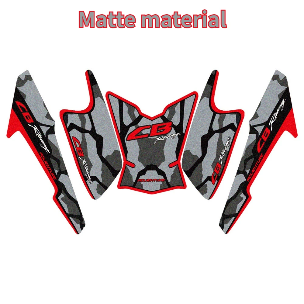 Nadaje się do HONDA CB400X CB500X Materiał matowy PVC Wodoodporna naklejka antypoślizgowa do zbiornika paliwa Modyfikacja motocykla Accessori