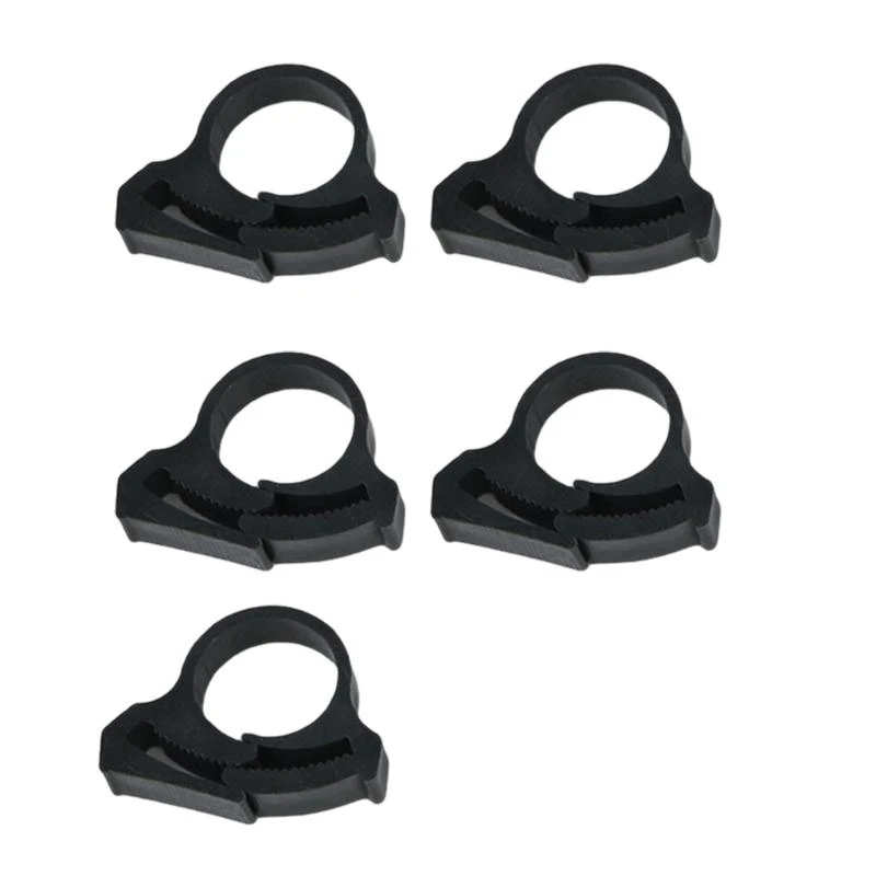 

G6KF 5 Universals Pipe Fasteners Antislip Design for Greenhouses and Home Irrigation