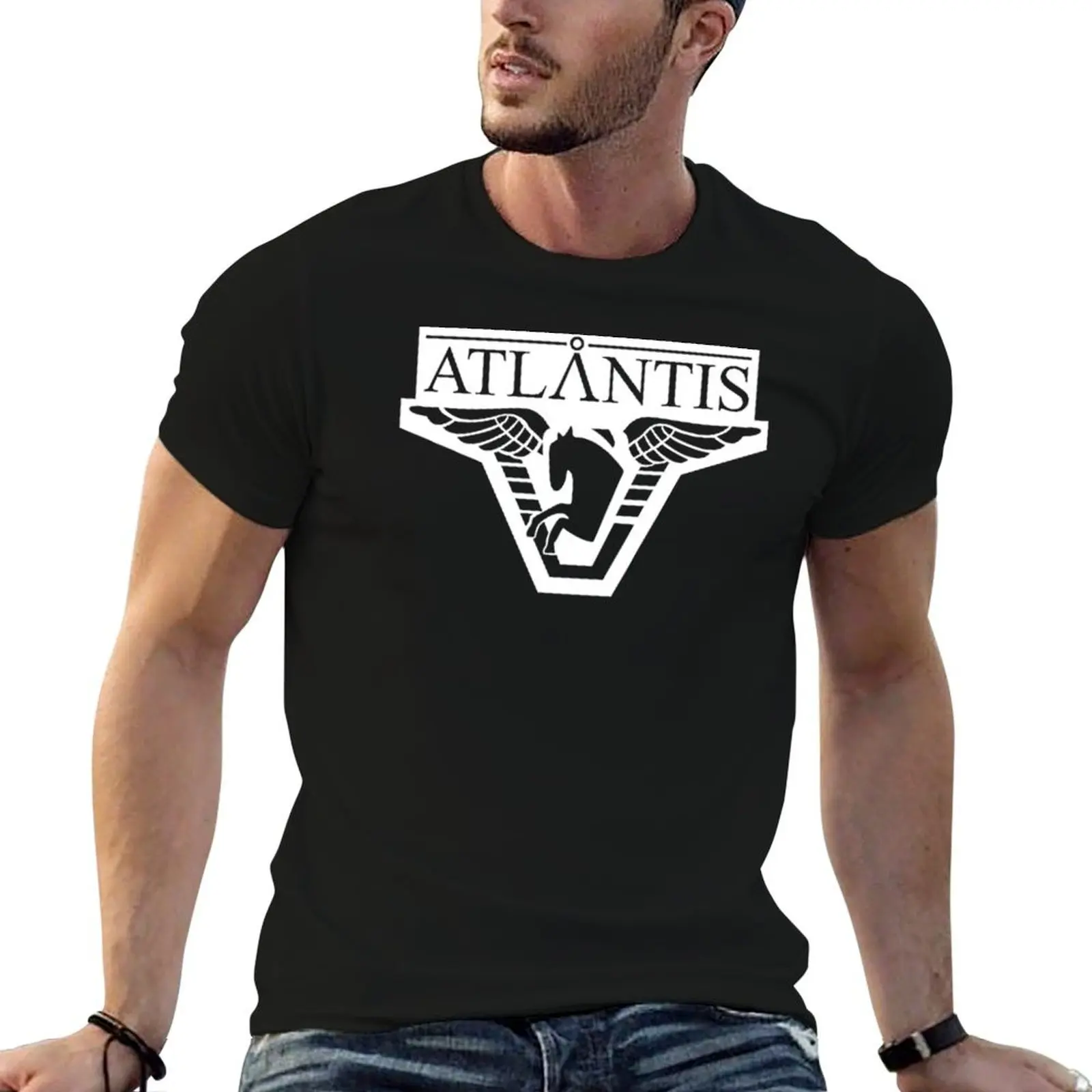 

Stargate Atlantis T-Shirt t shirts designer cotton tshirt 100% T-Shirt