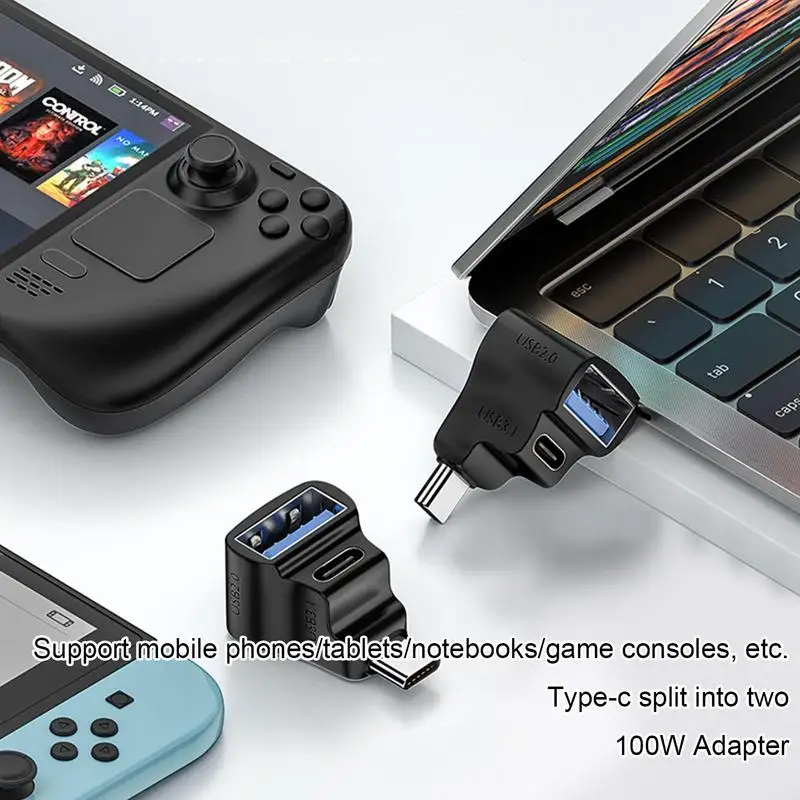 USB to Type C Adapter OTG Type C For Xiaomi Samsung Phone Laptop USB Male to USB Female Converter Digital Camera PC Adaptador