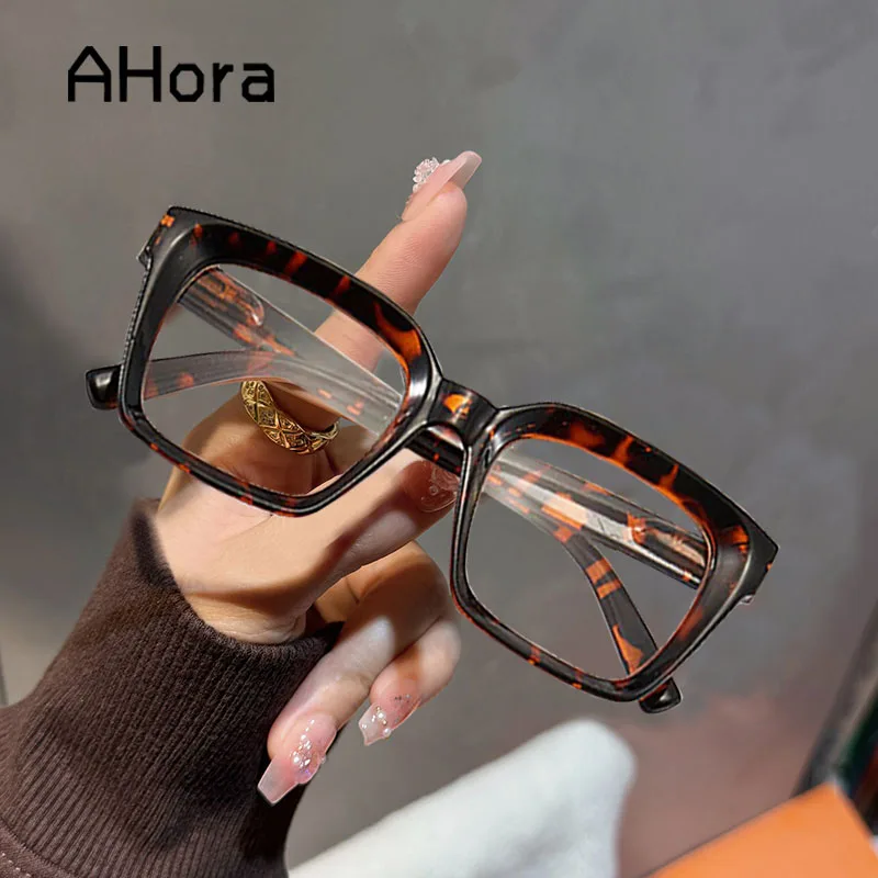 

Ahora Square Frame Reading Glasses Women&Men Blocking Blue Light Computer Presbyopia Eyeglasses Goggles High Quality Eyewear