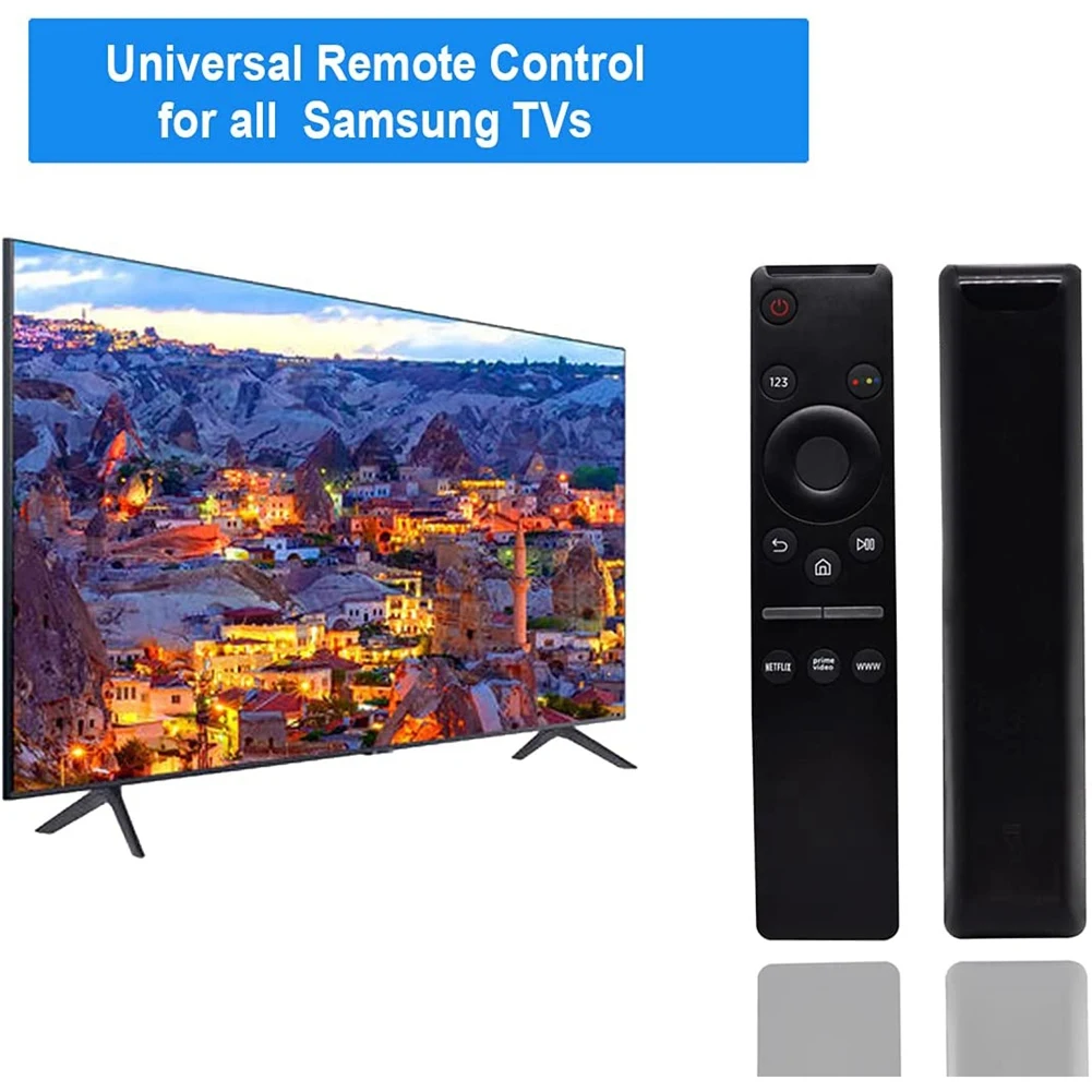 Mando a distancia Universal para todos los televisores inteligentes Samsung, QLED, UHD, SUHD, HDR, LCD, marco curvo, HDTV, 4K, 8K, 3D