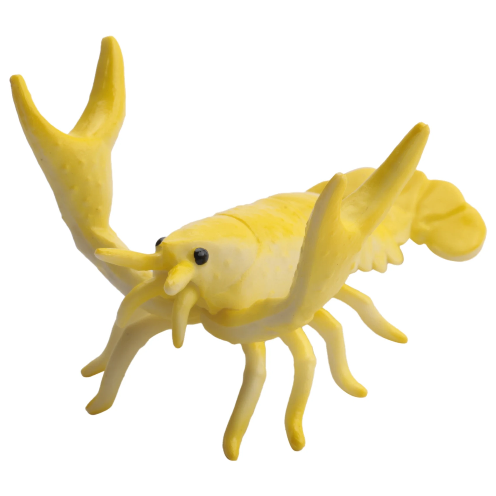 

Creative Cute Lobster Model Pen Holder Weightlifting Lobster Bracket Storage Rack Pen Rack Gift Stationery yellow