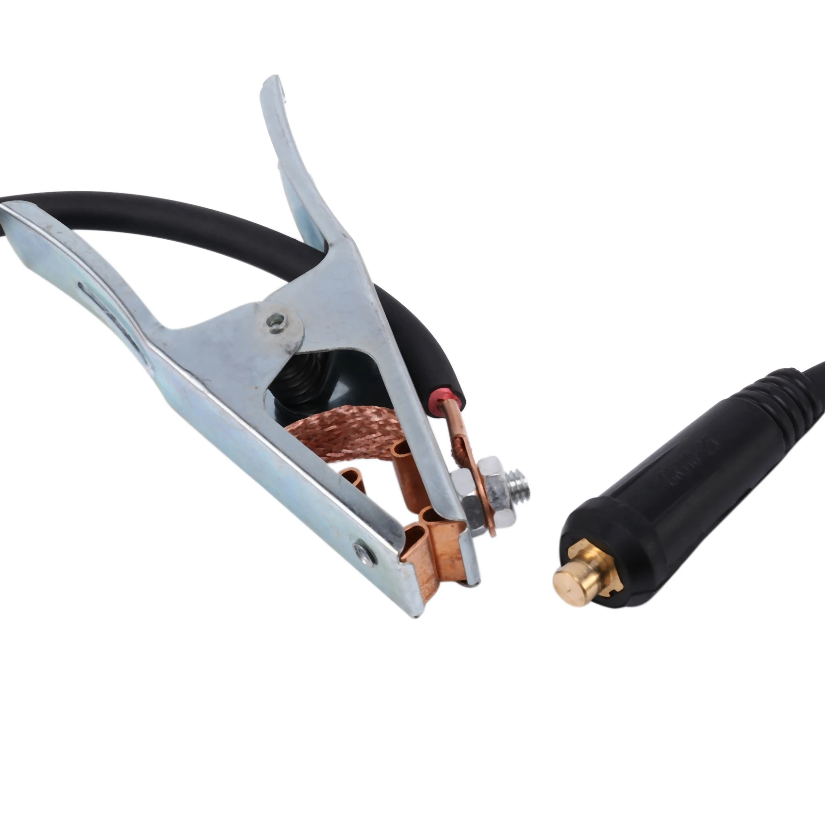 2X 300A Groud Welding Earth Cable Clamp Clip For MIG TIG ARC Welder / Cable 10-25 Plug Weld Holder Welding Supply Tool
