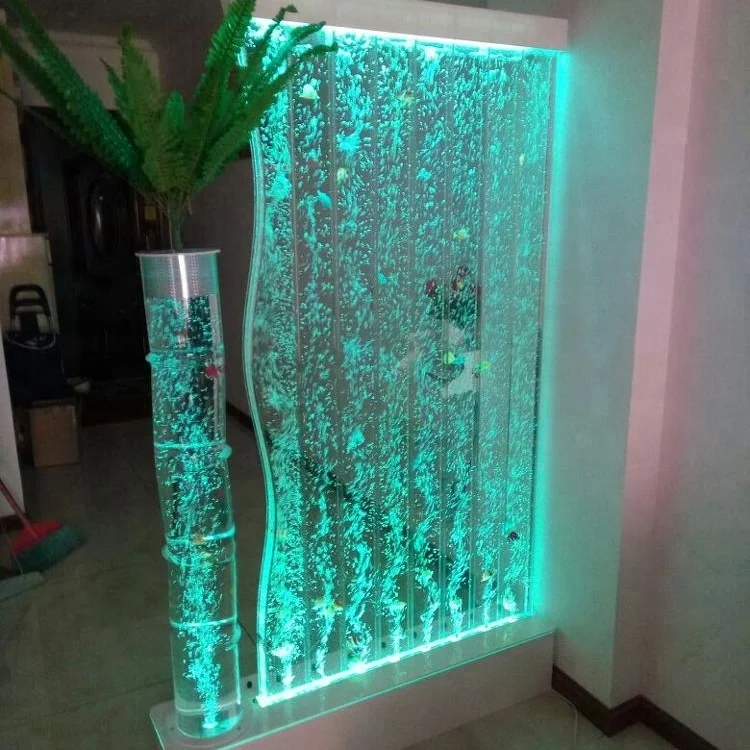 

Luxury Acrylic LED Lighting Water Bubble Lamps Home Decor