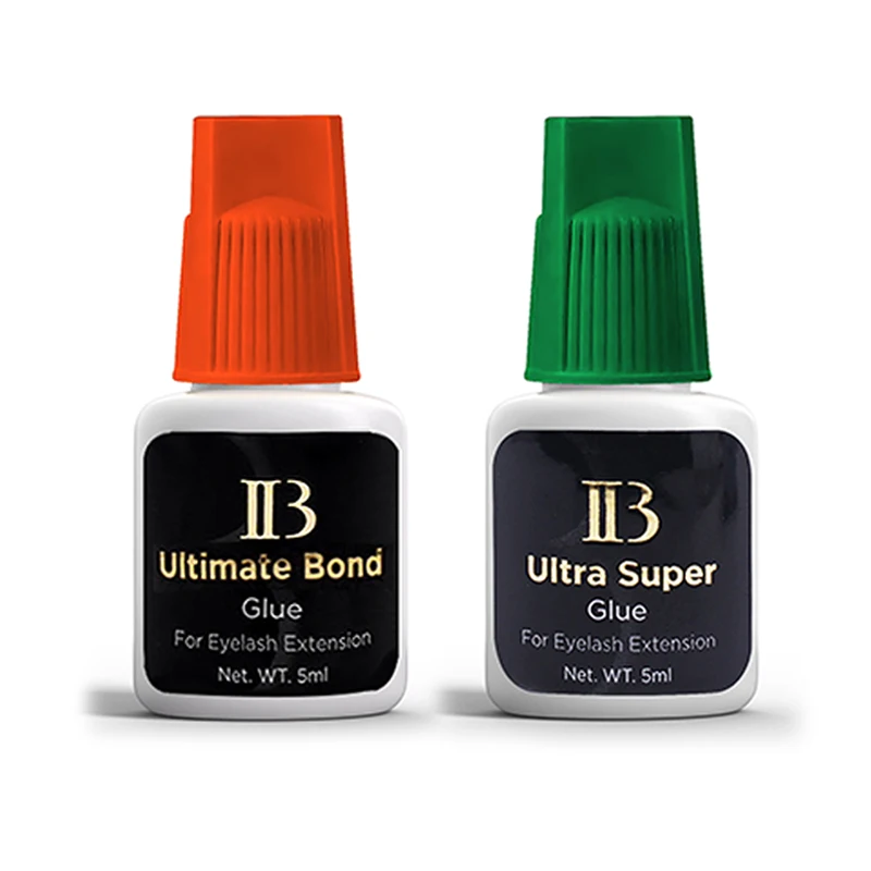 

2 Bottles IBeauty Ultra Super Eyelash Extension Glue Green Cap Lava Adhesive Makeup Tools Strongest Fastest Korea Ultimate Bond