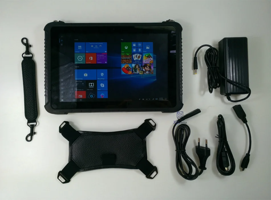 Asli K16J Tablet Tahan Air Ruggedized Windows 11 10.1 "Intel N5100 8GB RAM 4G RS232 GPS Terbaik untuk Cuaca Luar Ruangan