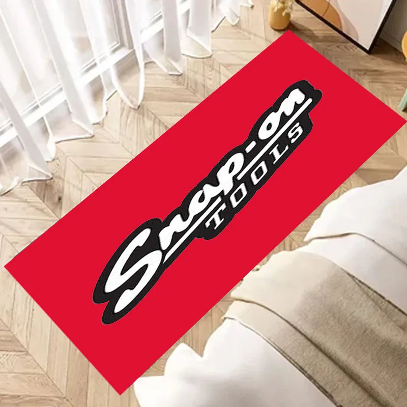 S-Snap O-on Logo Floor Mat Non Slip Carpet for Kitchen Doormat Entrance Door Super Absorbent Bathroom Balcony Bedroom Mat