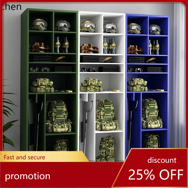 ZML Steel Classification Storage Cabinet Single and Multi-Grid Equipment Rack Storage Tool Organizer Cabinet
