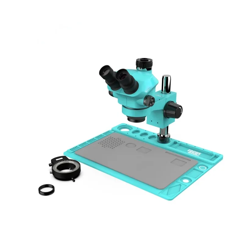StereoTrinocular Microscopes 7-50x Synchronous Focusing   7050TVD2 Microscope For Mobile Phone Repair Tools