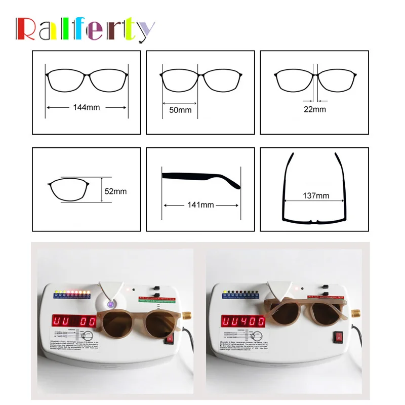 Ralferty-女性用レトロラウンドサングラス,ブランドデザイナー,ヴィンテージシェード,エレガントな女性用サングラス,uv400,m1332,韓国,2020