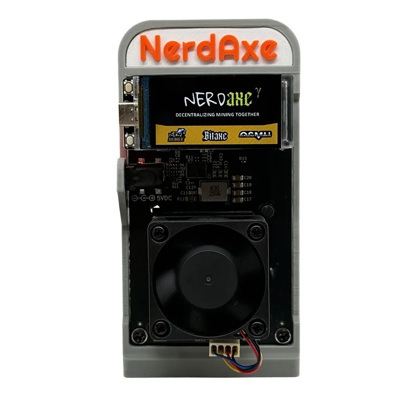 رائعة-Nerdaxe 1200GH/S 1.2TH/S Bitaxe Gamma 601 Solo Miner 18-22W BTC Crypto Miner BM1370 Asic Chip From Antminer S21 Pro BR